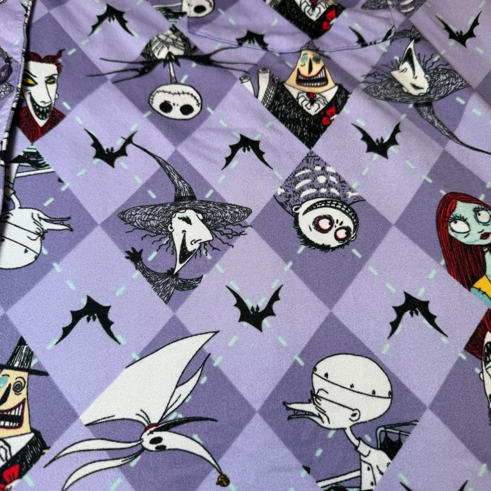Disney The Nightmare Before Christmas Womens Size 3X 2-Piece Pajama Sleep Set